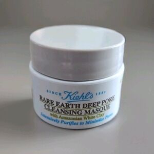 Kiehl's Rare Earth Deep Pore Cleansing Masque 0.5 oz Travel Size